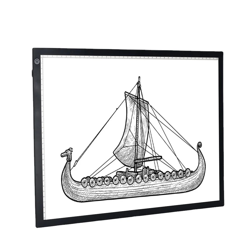 Hot Light Up Tracing Pad LED Copying Drawing Board Illuminate Sketch Drawing Pad LED Tracing Light Box A3 Light Pad for Students