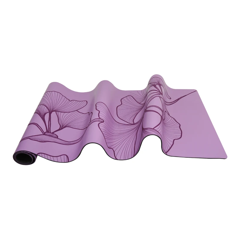 private label eco friendly custom logo anti slip buy natural PU design yoga mat