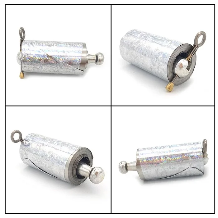 
Amazo Hot Sale 1.1m Magic wand pocket staff sticks Magic Metal Steel Spring Telescopic Rod Stick 