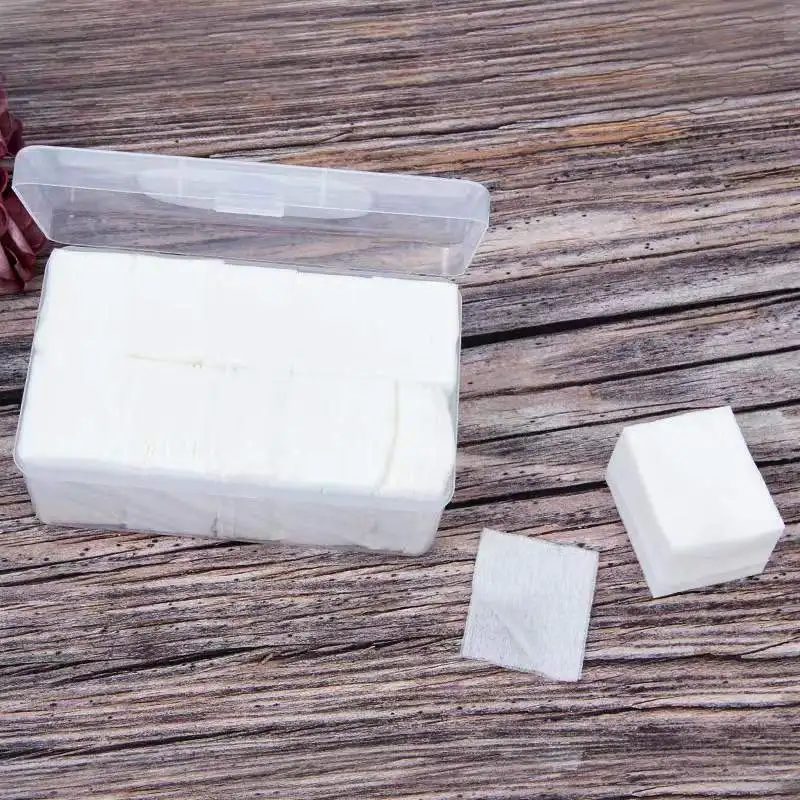 1000 pcs Ultra Thin Makeup Removing Cotton Pads Non Woven Makeup Pad Female Nail Polish Makeup Cotton pad