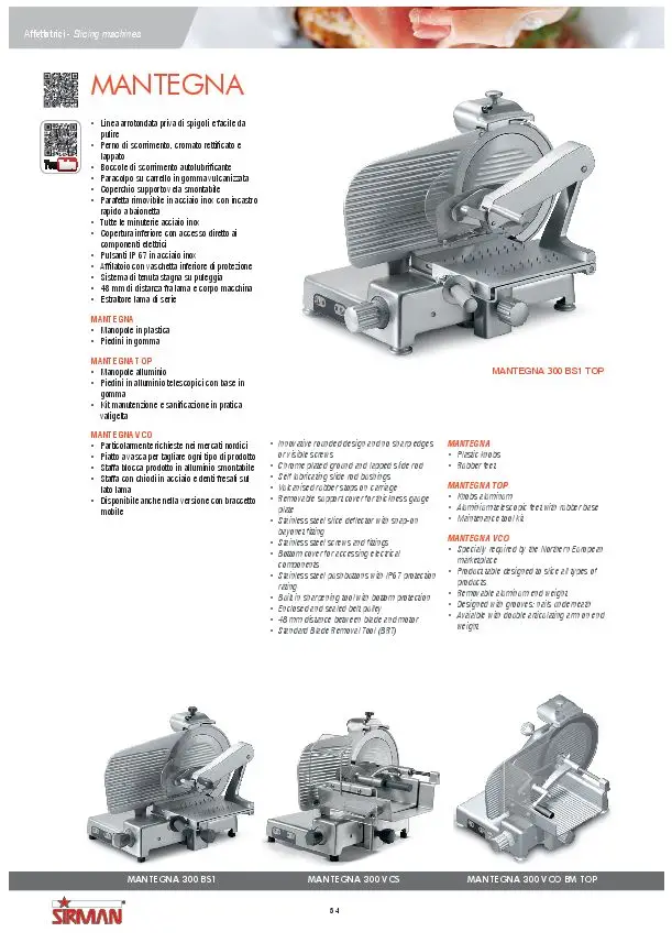 Premium Anodized Alloy Sausage Slicer - MIRRA 300 Y09 Large Capacity 25 Degree Blade - Ideal for Effortless Cutting