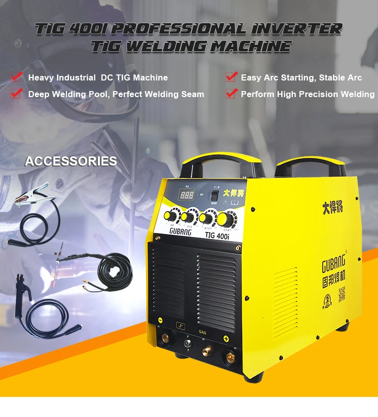 10-400A IGBT Inverter Dc Mma Arc Welding Machine Tig