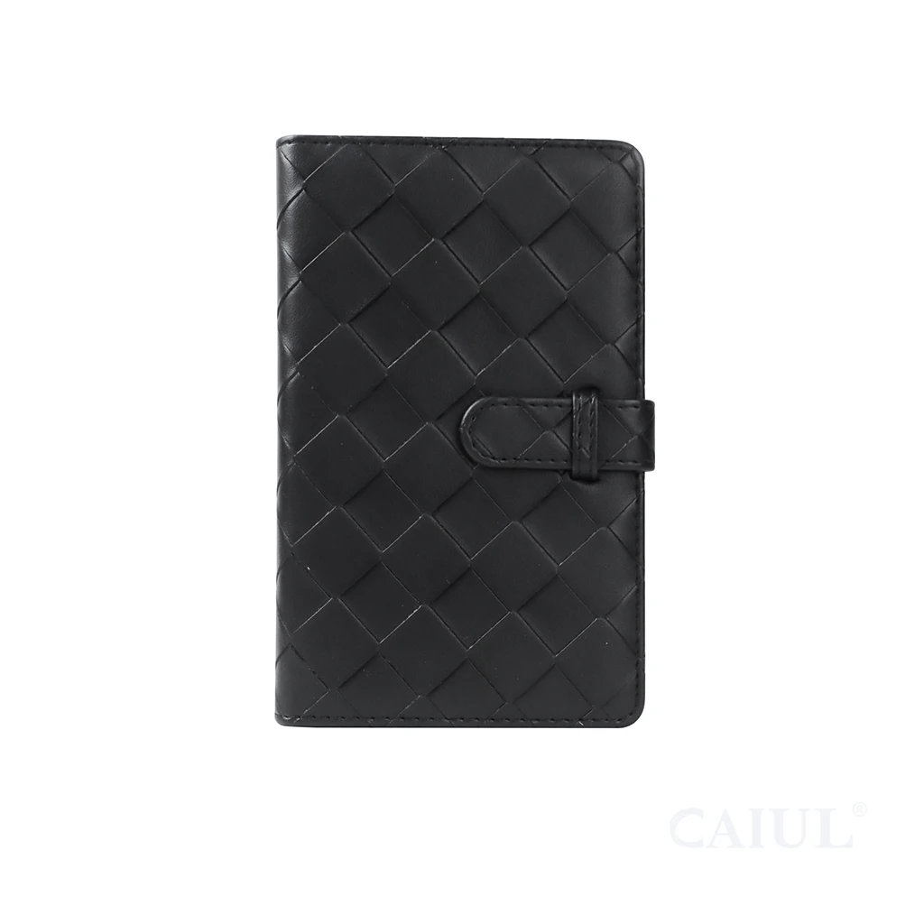 Pink Black Woven Pattern Home Decor Album Photo Weeding PU Leather mini photo album for fujifilm instax mini 11 flim