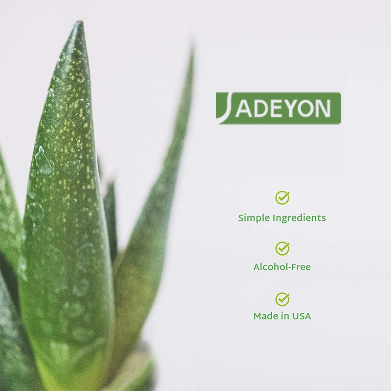 Jadeyon 300 мл 100% чистый натуральный увлажняющий отбеливающий гель алоэ вера для уход за кожей