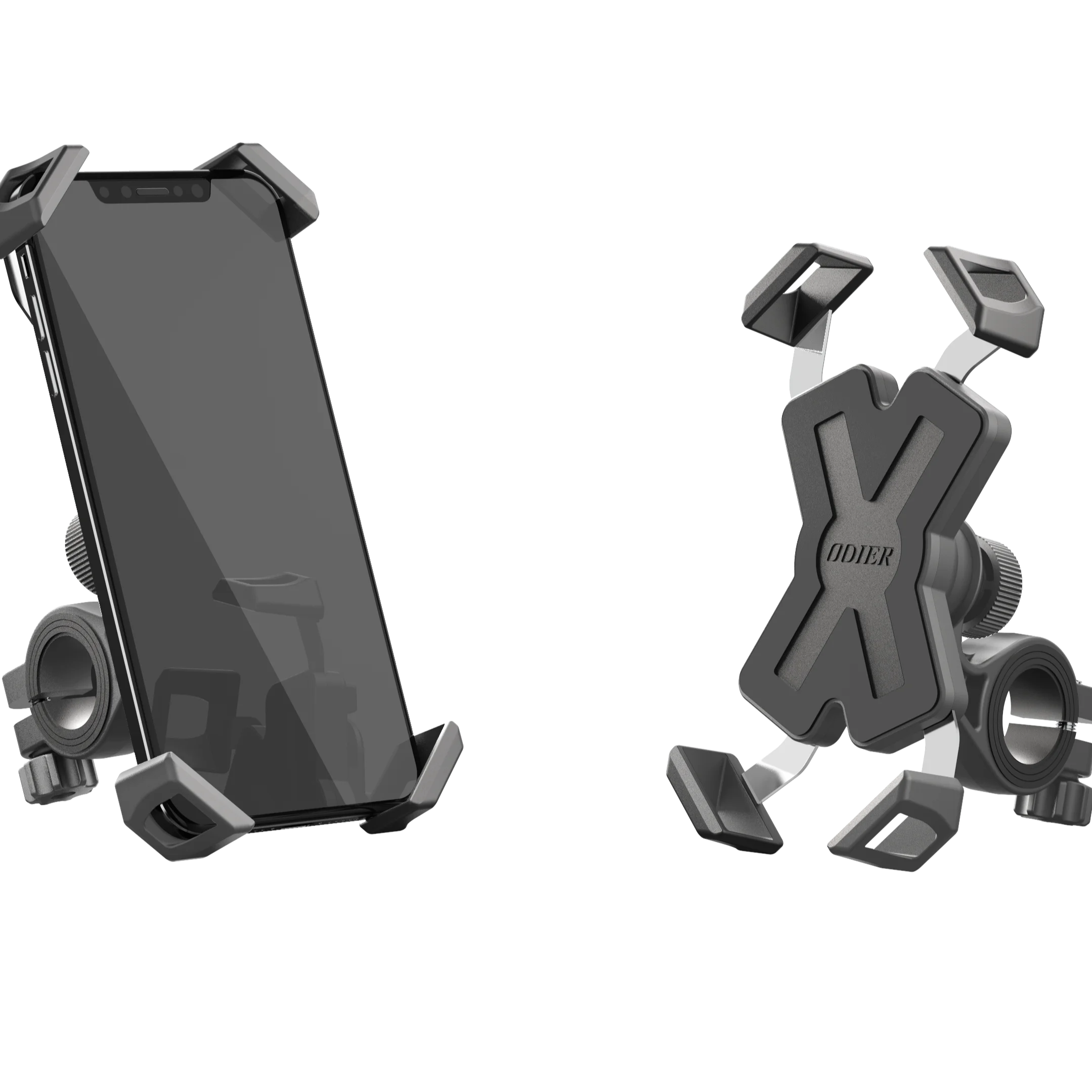 ODIER 2023 new design smartphone mount for bicycle motorcycle scooter electric vehicles handlebar rear view mirror