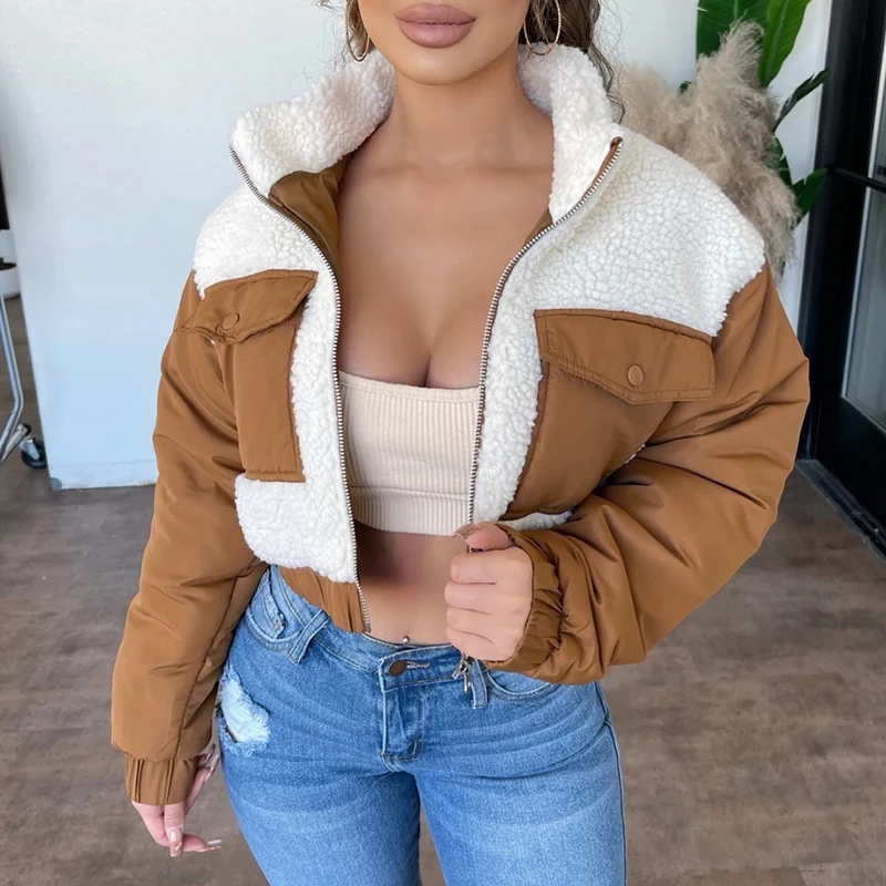2021 Fashion Autumn Winter Clothes Windbreaker Sexy Outfits Ladies Long Rabbit Faux Fur Coat Women Fur Coat Fur Jacket