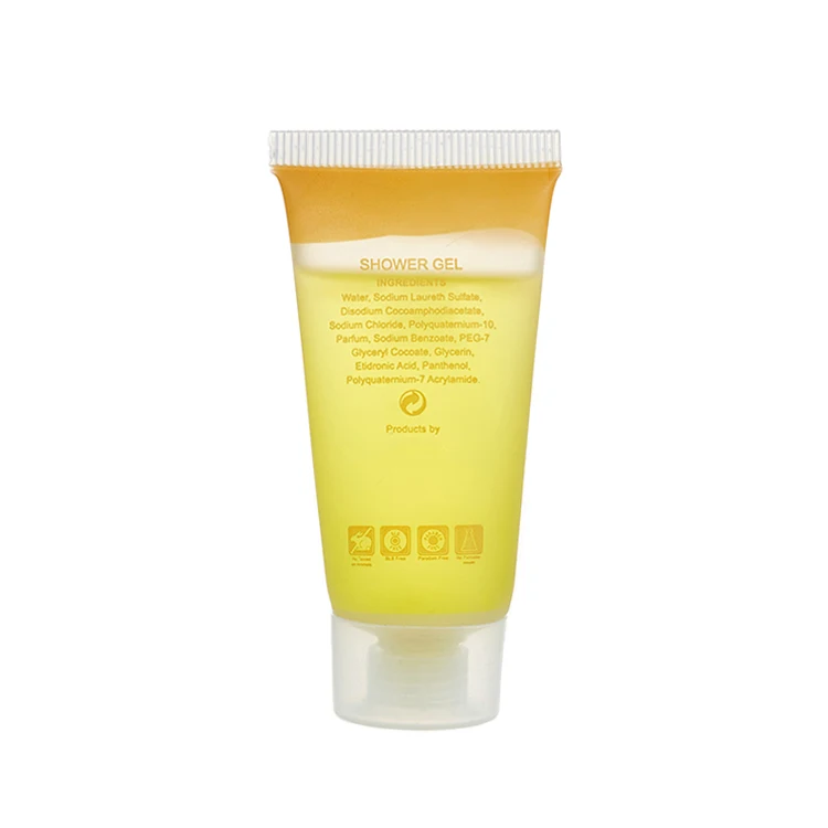 High Quality Private Label Portable Disposable Biodegradable Mini Size Toiletry Star Hotel Guest Hair Shampoo 30ml