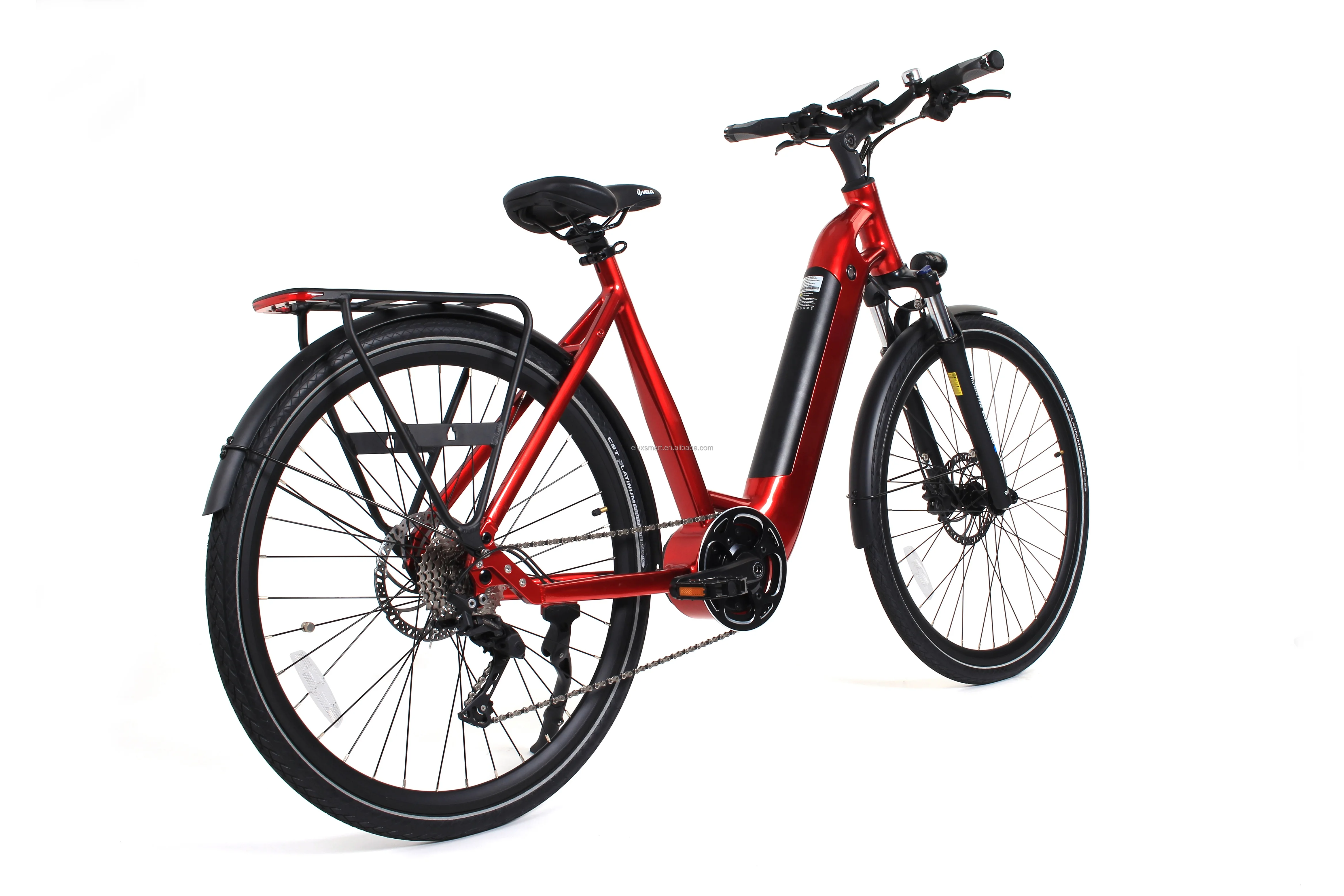 Nova OEM Factory Wholesale Elektrische Fietsen 700C Velo Electrique 10 Speeds Ebike 250W 500W Mid Drive Motor City Bike
