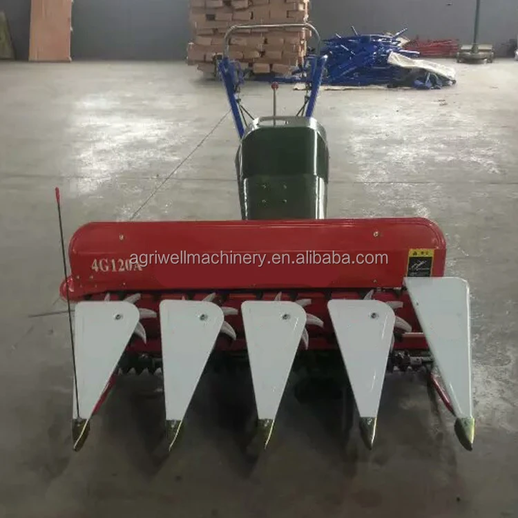 Mini Multifunctional Combine Harvester Reaper Machine for Farm Use Rice Wheat Harvesting