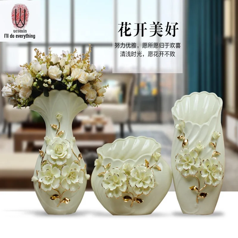 
beautiful ornament ceramic vase for home decoration 
