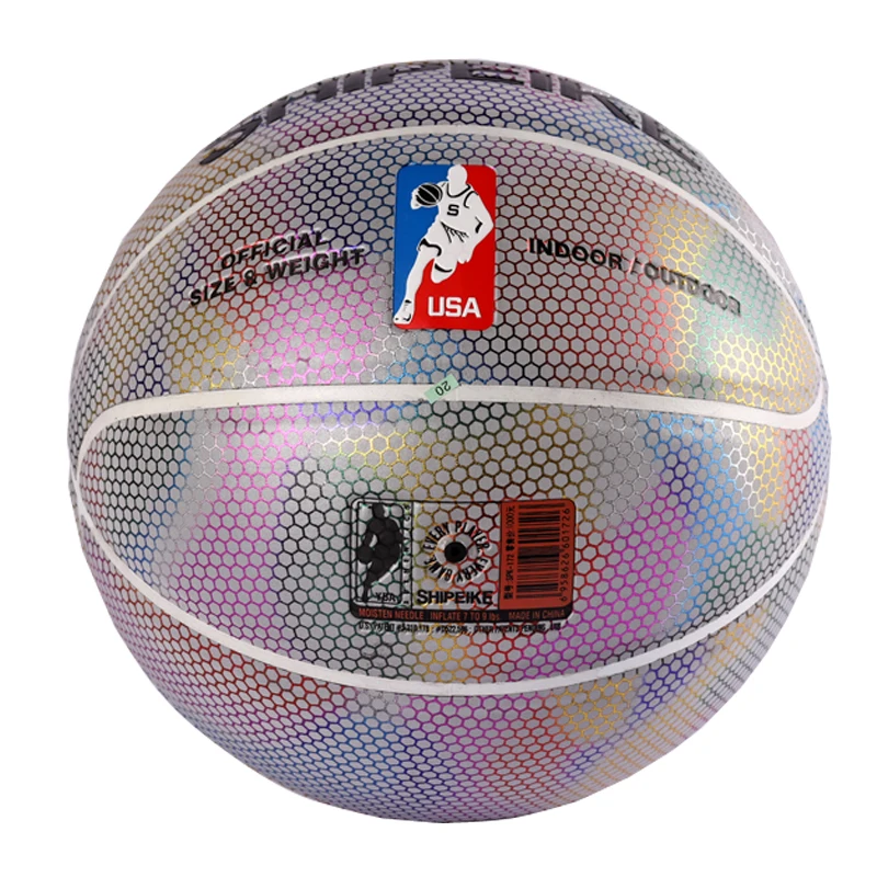 Factory Made Leather Design Custom Basketball Logo