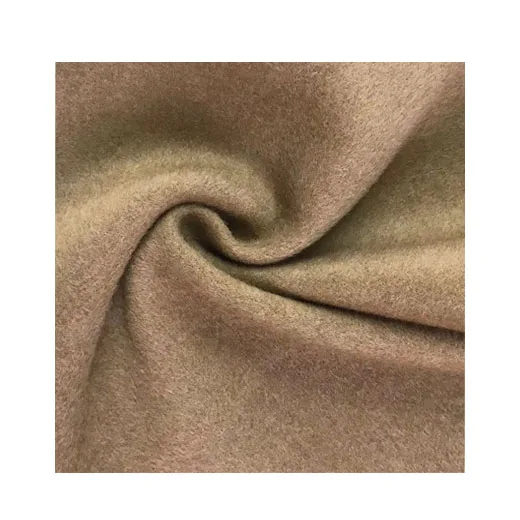 
 Сделано в Китае, чистый коричневый 100% шерсть, двусторонняя флисовая ткань  