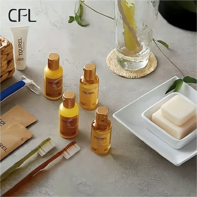 Professional hotel linen supply custom luxury disposable hotel soaps and toiletries set for branded hotel