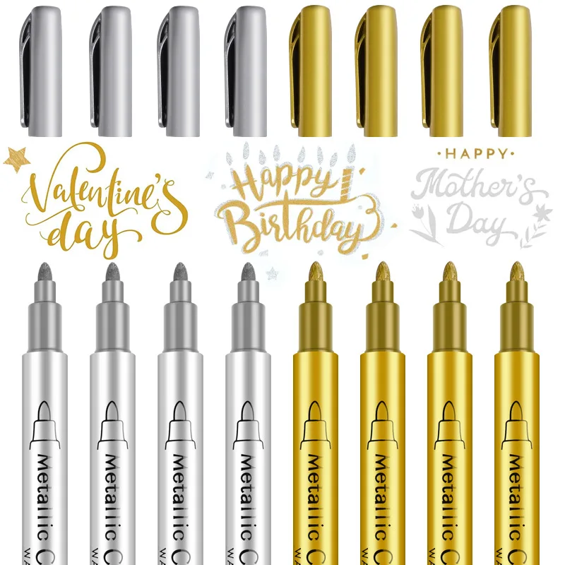 Signature Pen Gold Silver Craft Pen DIY Momofuku Momoshi Drawing Water-based Paint pen