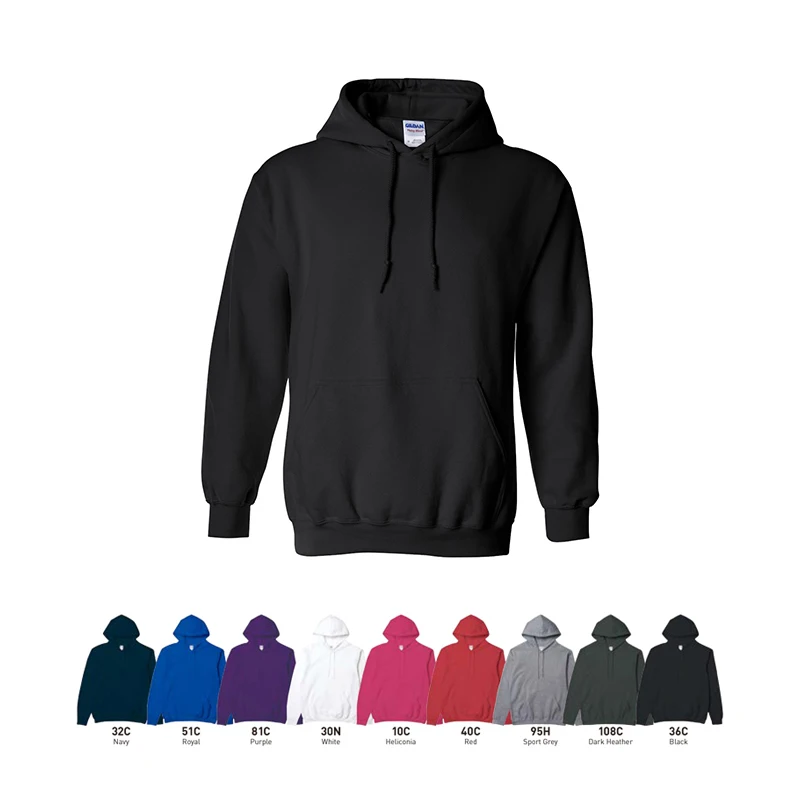 Printed Embroidered Custom Logo Classic Fit Plain Sweatshirts Mens Hoodies