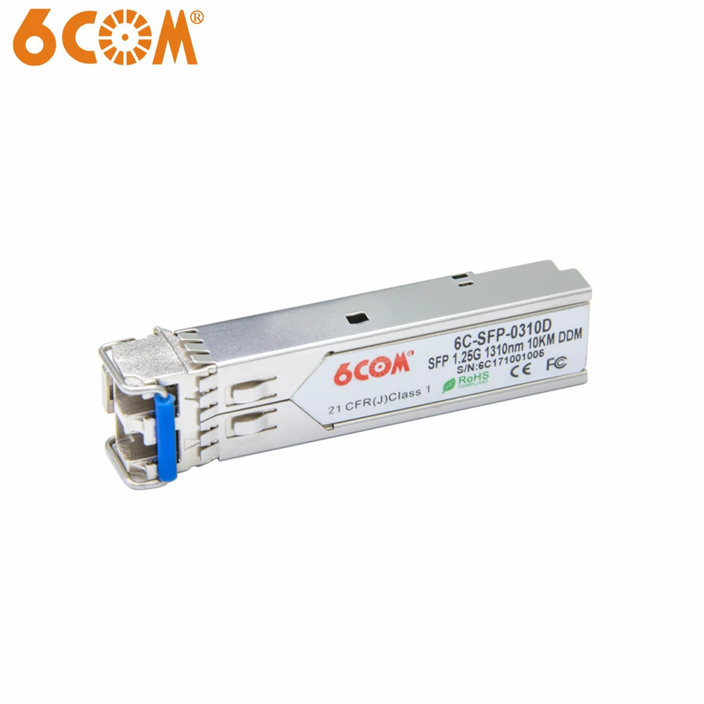 Трансивер Finisar FTLF1318P2xCL совместимый с 1000Base-LX 1 25G 1310 нм 10 км SFP