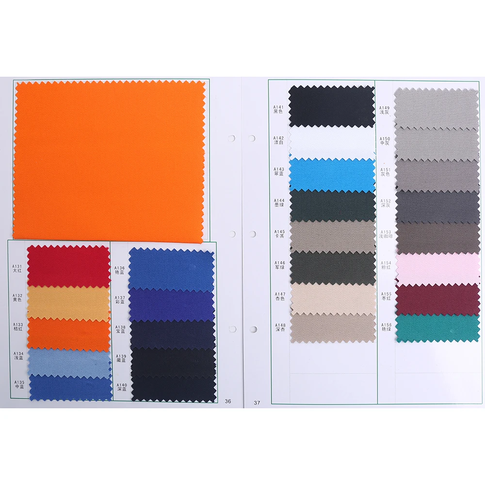 High Standard woven textile factory 100% cotton twill fabric for workwear