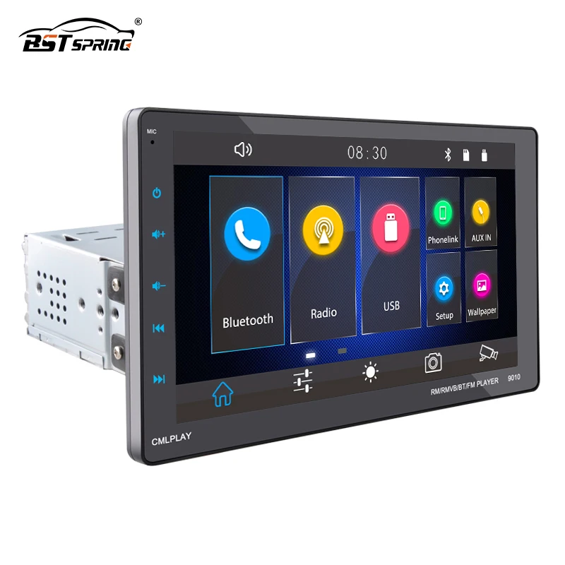 Car Stereo Touch Screen Universal Multimedia 1 Din MP5 9 Inch Audio Stereo Carplay Car Radio