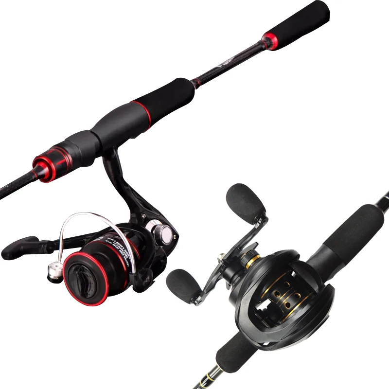 Factory Spinning casting lure fishing rod and reel combo set fishing Kit fishing rod with reel pesca