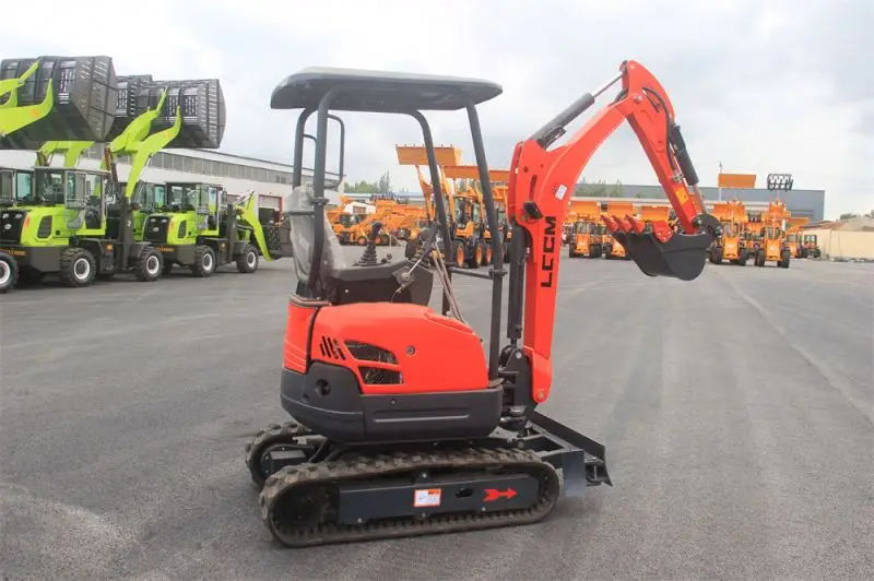 New Product 2ton Mini Excavator Small Excavator With boom swing Euro 5 engine mini digger for sale
