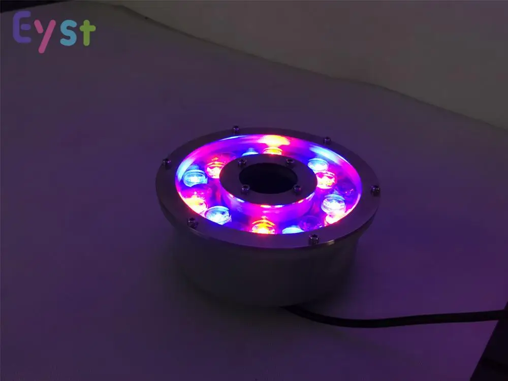  IP68 18 Вт наружное Подводное освещение RGB для большого Центрального парка светодиодные