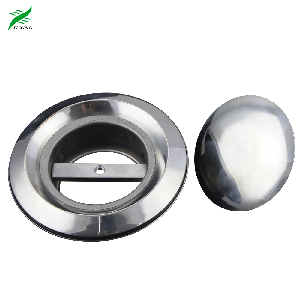 HVAC wall exhaust valve stainless steel air disc valve