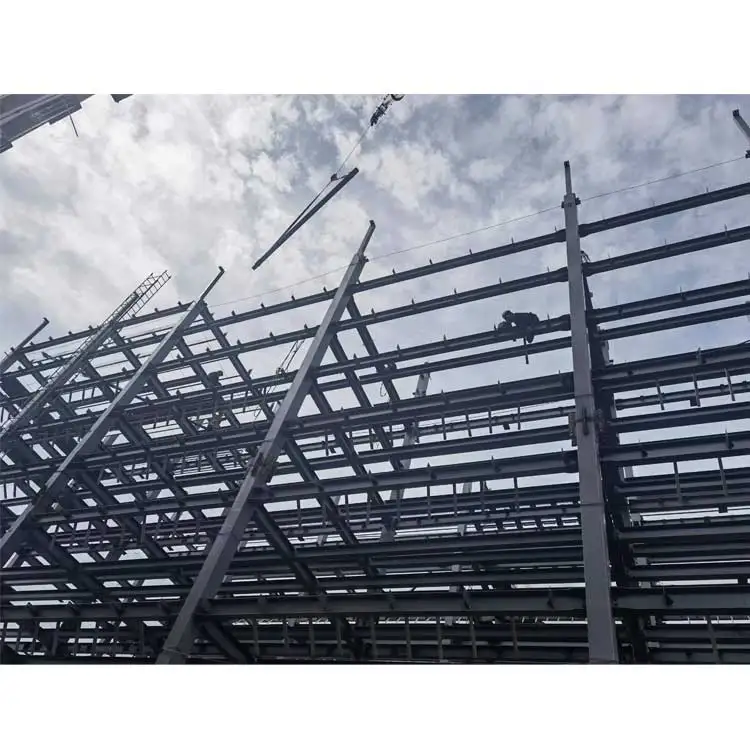 Fo Shan Factory High Rise Metal Building Pre Engineered Steel Building For Multi-storey Car Parking