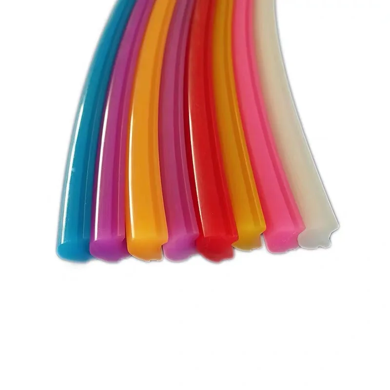 Новый дизайн, мини-сепарация 12 В, силиконовая Светодиодная гибкая неоновая лента