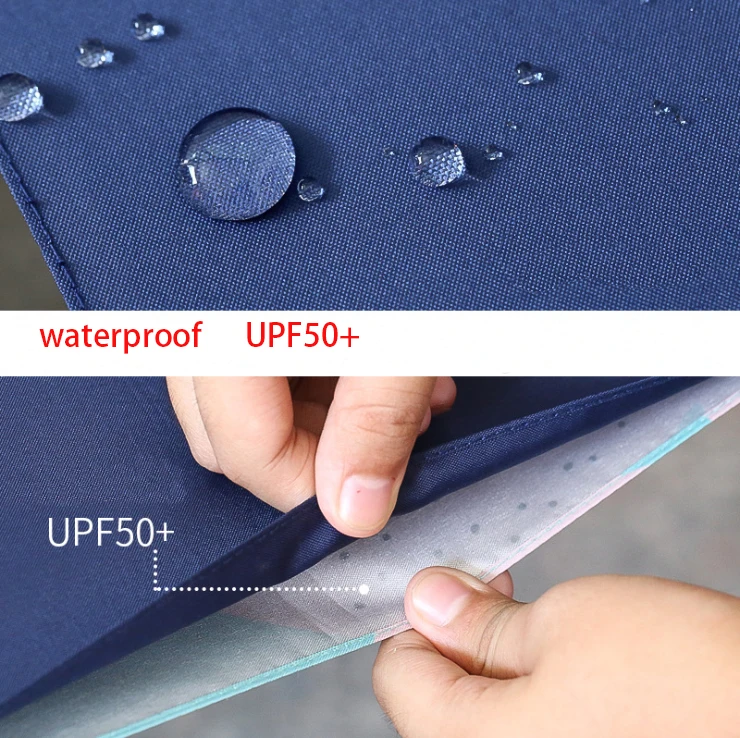 Children kids Cute Upside-down Double Layer Windproof C Type Handle inverted Umbrellas Creative Kids Cartoon Animal Reverse Umbr