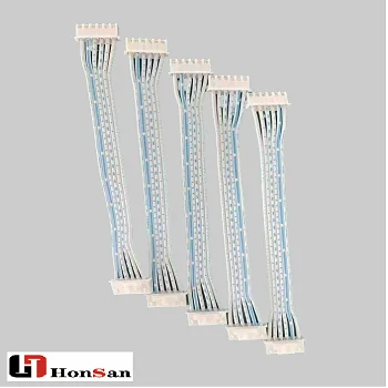Custom Xh2.54 Terminals Side By Side 2468 24awg Home Appliance Wiring Harness Assembly Cable