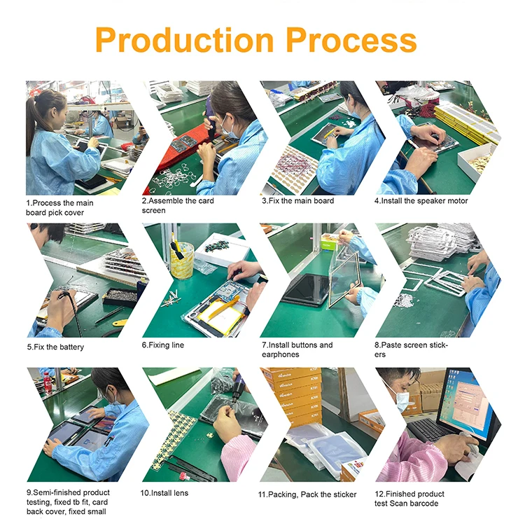 7.0 Inch Quad Core Kids Tablet PC 1gb+8gb Android 7 Iwawa Kids Children Educational Tablet with Learning Games Apps