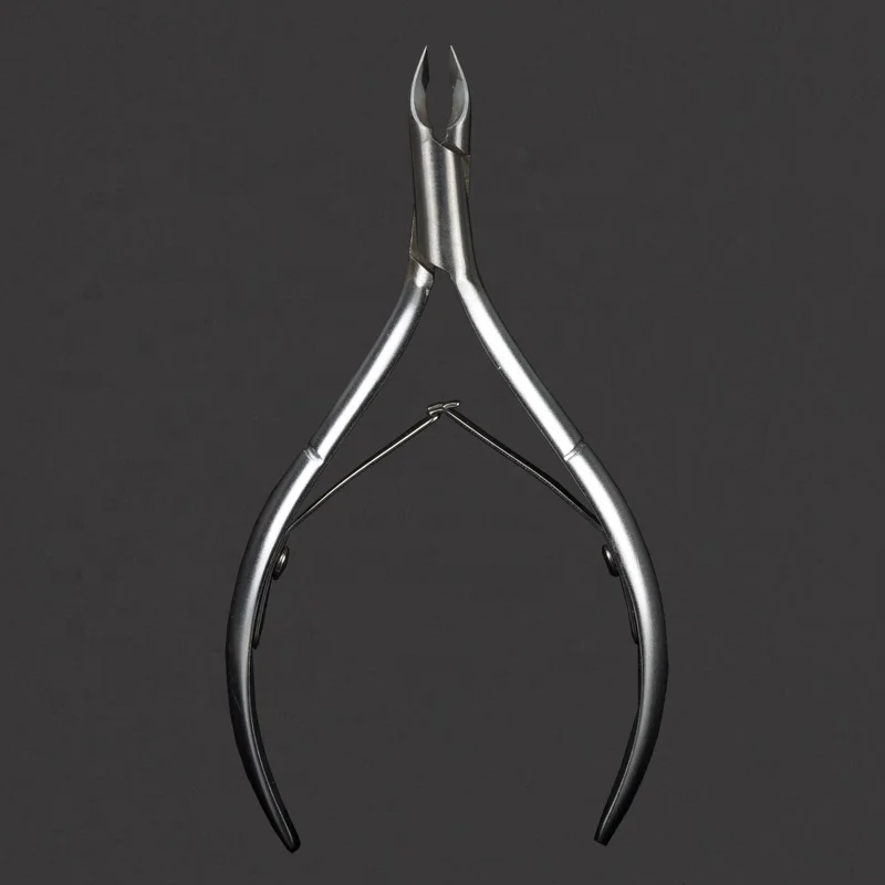Double Spring 6mm Jaw 16 Wholesale Professional Round Head Stainless Steel Manicure Cutical Clipper Cutter Nail Cuticle Nipper