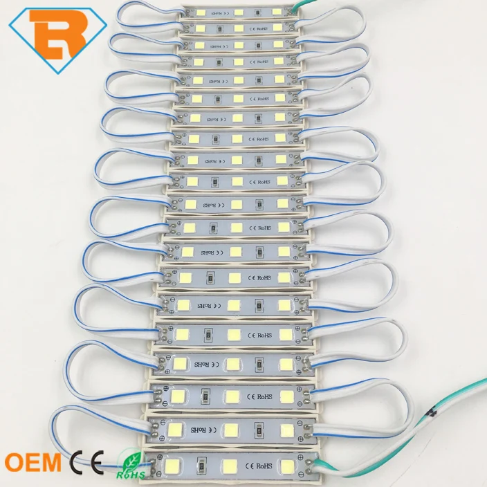 IP65 Waterproof DC12V SMD 5050 5054 4040 5730 2835 Plastic LED Module for Advertising Signage Backlight Box