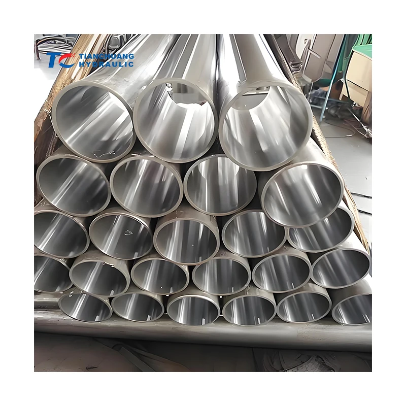 Skived Rolling Burnished Hydraulic Cylinder Tube Honing Seamless Steel Tube Honed Tube for Hydraulic Cylinder