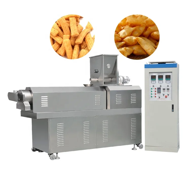 new food machine for small business puff stuffing snack corn making machine