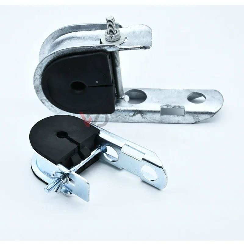 FTTH fiber cable clamp suspension J hook clamp electrical wire clamp