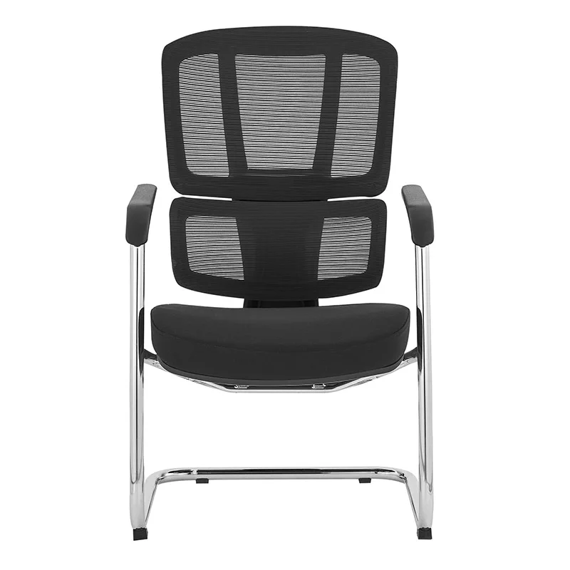 mesh office chair Ergonomic conference chairs fixed leg with 2D lifting armrest