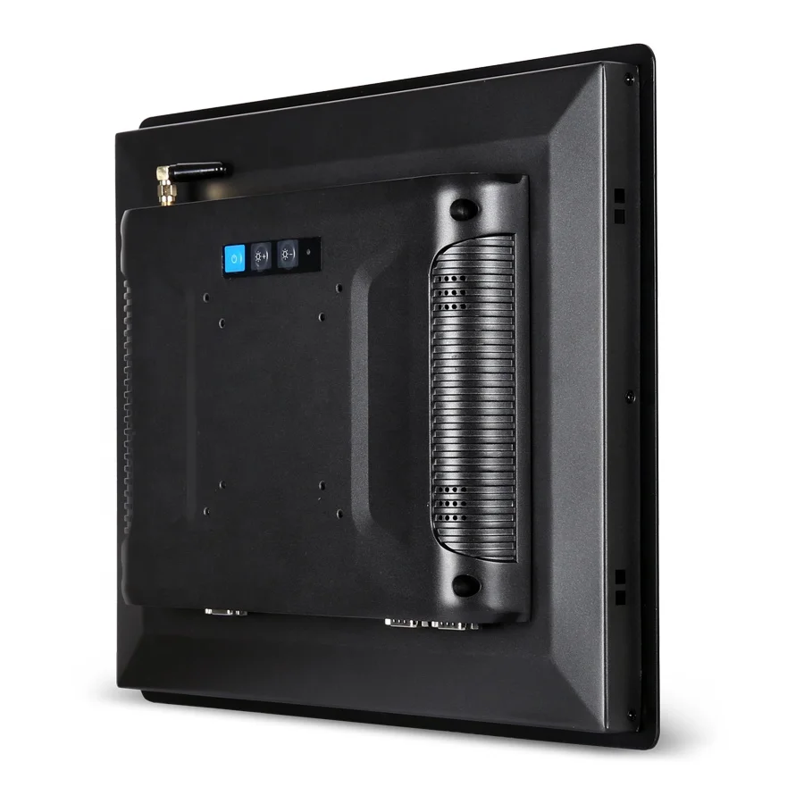 Quad Core J1900 киоск встроенный 19-дюймовый сенсорный industri панель ПК с сенсорным экраном планшетный rs232 порт