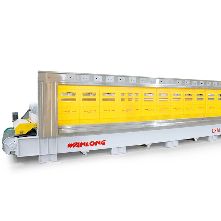Wanlong Automatic Granite Stone Processing Machine polishing line