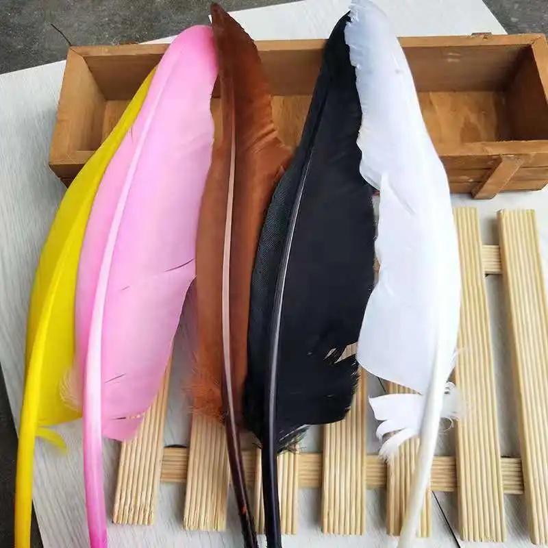 High quality white goose wing feather