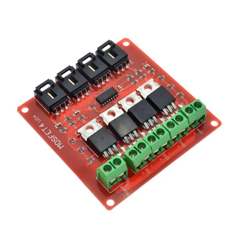 Electronic building block 4 way switch module MOSFET switch development board IRF540 isolation power module