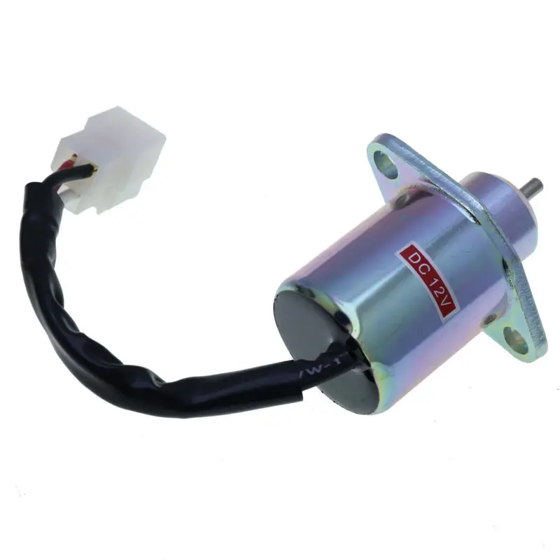 Replacement 12V Fuel Shutdown Solenoid 6680532 For Bobcat Loader B100 B200 B250