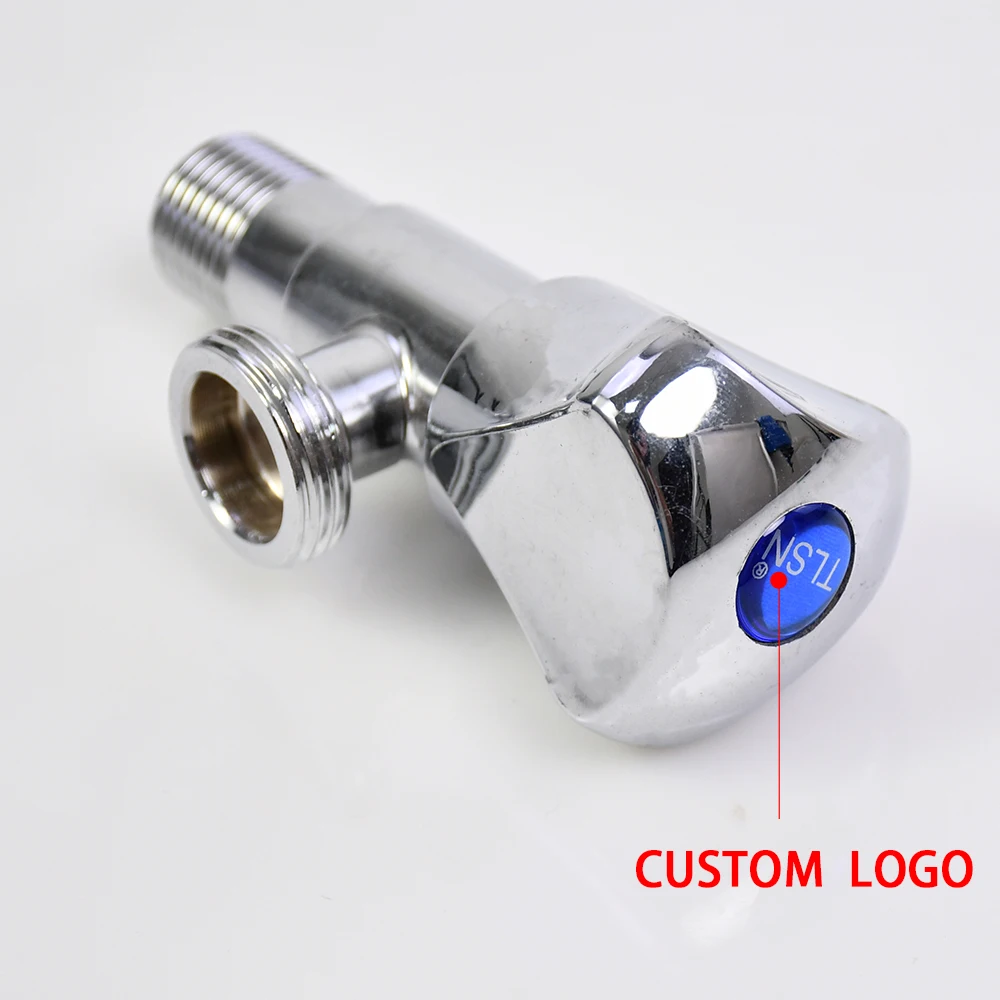 OEM Competitive Price Angle Stop Cock Valve Quick Open 3/4 Cheap 90 Degree Water Angle Valve For Water Control