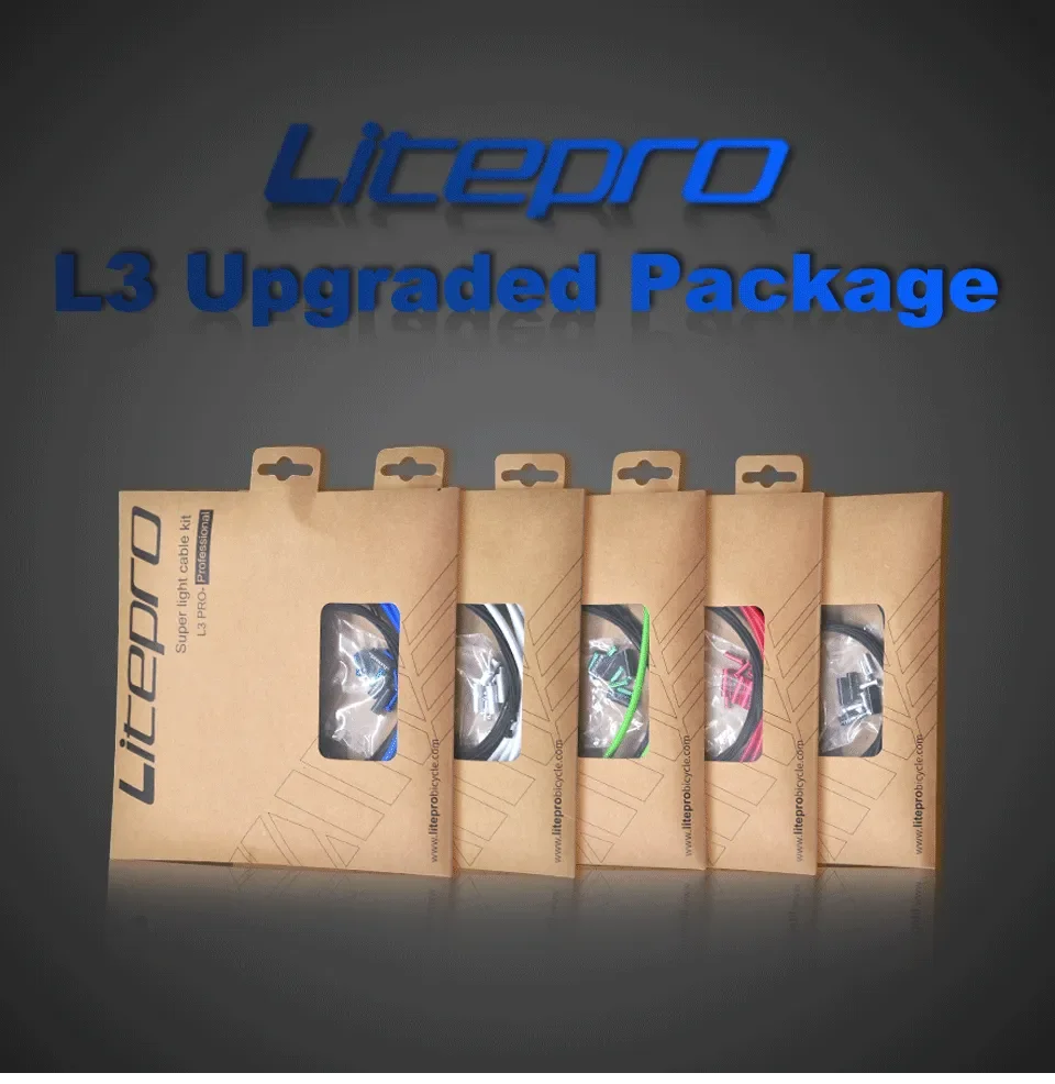 Litepro MTB Bike L3 Upgrade Transmission Shift Cables Set Brake Cable Sets Line Pipe Hose Tube Set Bike Accessories