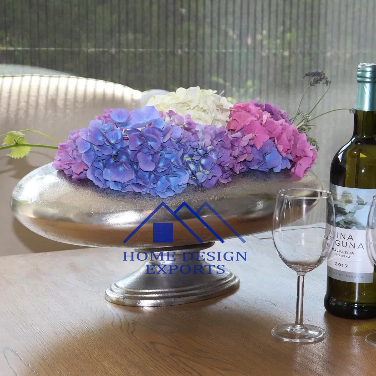 Boat Shape Flower Vases Planters for Wedding Table Centerpieces Hot Selling Aluminium Flower Vases For Garden Decor Best Seller