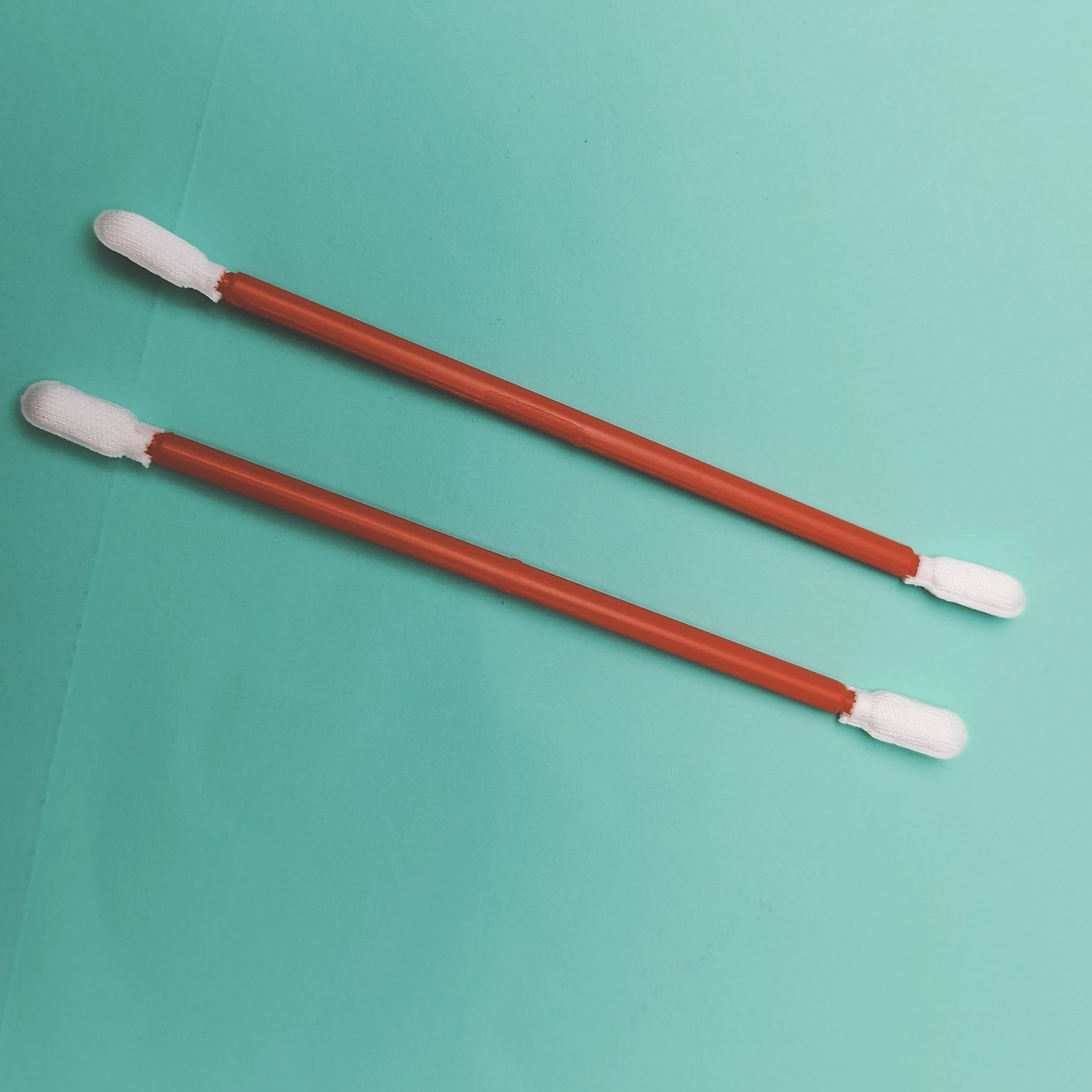 Lint Free Double Ended Polyester Swab Car Cleaning Microfiber Tip Cleanroom Swab Stick