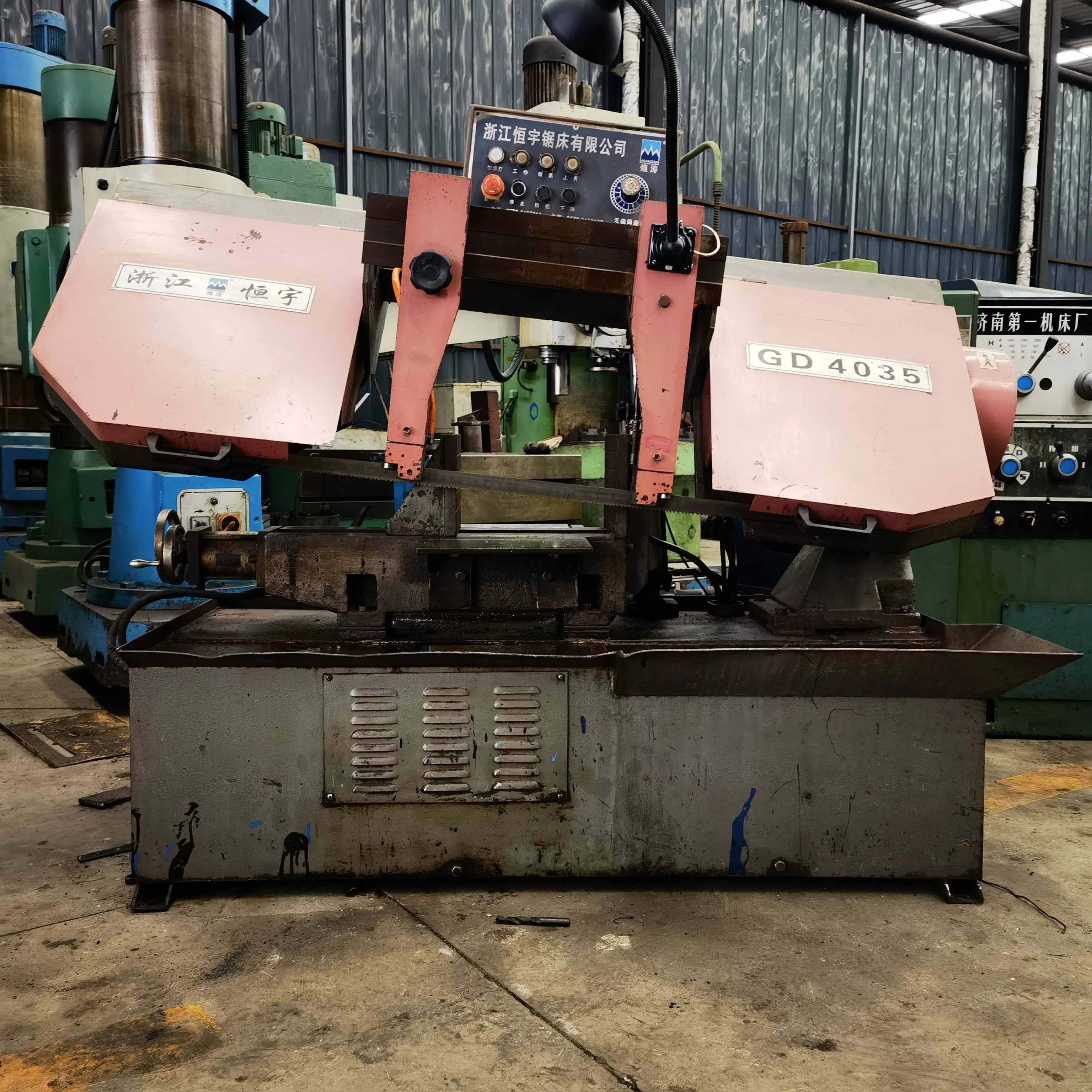 Cheap Used Metal Band Sawing Machine Horizontal Band Saw Machinery for Metalworking