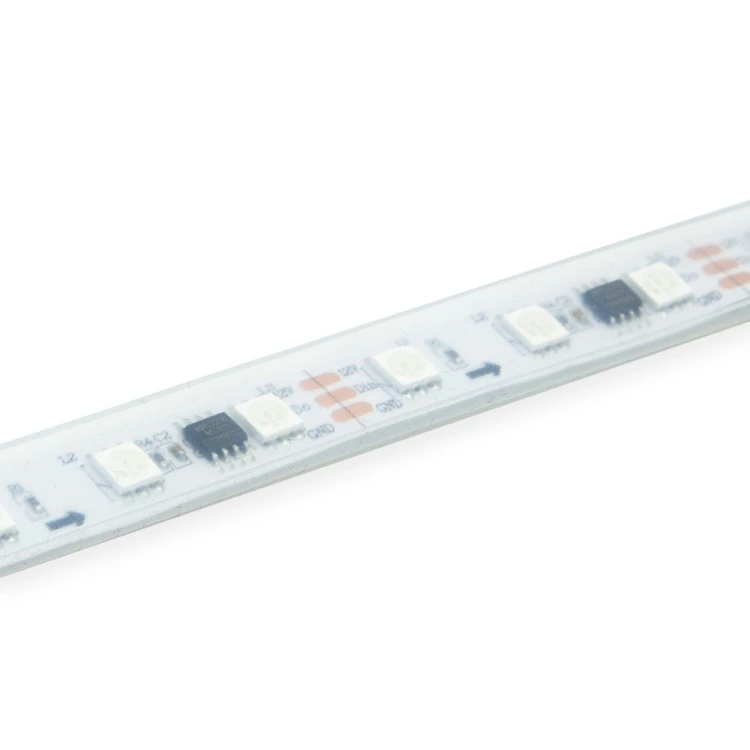 Водонепроницаемые коннекторы Ip67 программируемые белые цветные полосы Rbg Covee светодиодная полоса полноцветная