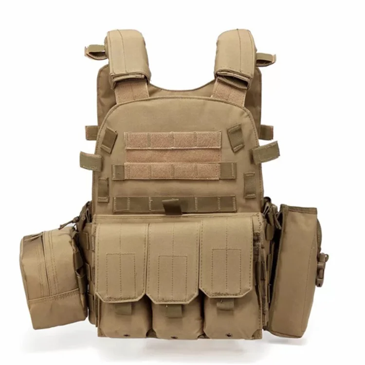 Tactical Vest 6094 Training Protective Armor Vest Modular Combat Molle Plate Carrier