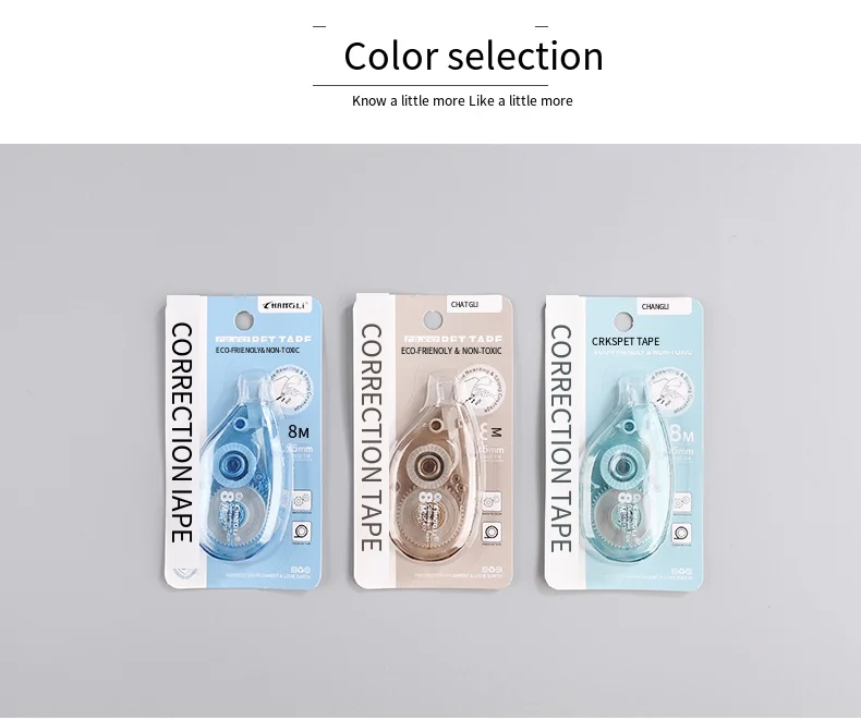 Hot Selling High Standard Tearing Easily Stationery Correction Tape Correction Stationery Correction Tape